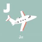 Transportation Alphabet - J is for Jet