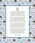 If by Rudyard Kipling - Retro Blue