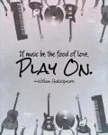 If Music Be The Food Of Love Shakespeare Musical Instruments