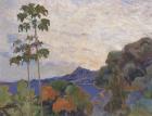 Martinique Landscape (detail)