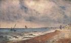 Hove Beach with Fishing Boats