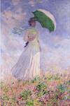 Woman with a Parasol turned to the Right, 1886