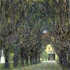 Avenue of Trees in the Park at Schloss Kammer, c.1912