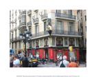 Barcelona Busy Street