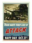 Your Navy First Line of Attack
