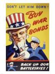 Don't Let Him Down! Buy War Bonds