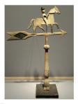 Rider on Prancing Horse Weathervane