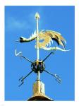 Weathervane on the Church of St Michael