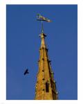 Weathervane on Hanslope Church