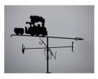 Train Weathervane