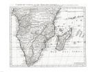 1730 Covens and Mortier Map of Southern Africa