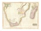 1818 Pinkerton Map of Southern Africa