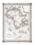 1852 Bocage Map of Africa