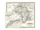 1855 Spruner Map of Africa Since the Beginning of the 15th Century