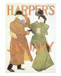 Brooklyn Museum Harper's Poster January 1895  Edward Penfield