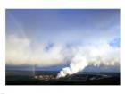 Rainbow and Sulfur Dioxide Emissions from the Halema`uma`u Vent