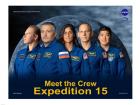 Expedition 15 Crew Poster