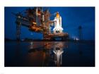 Brightly Lit Atlantis STS-135 on Launch Pad