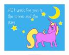 Moon and Stars Unicorn