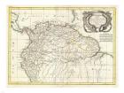 1771 Bonne Map of Tierra Firma
