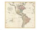 1795 D'Anville Wall Map of South America