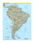 Map of South America