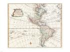 1747 Bowen Map of North America and South America