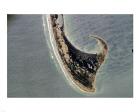 Provincetown Cape Cod photographed from space