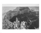 Close-in view of curved cliff, Grand Canyon National Park, Arizona