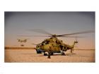 Afghan Air Corps Mi-35 at Kandahar Airfield, 2009