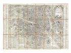 1780 Esnauts and Rapilly Case Map of Paris