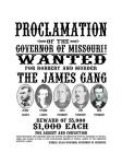 The James Gang Wanted Poster