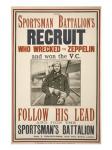 The Sportsman Battalion's Recruit Poster