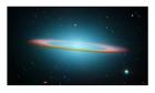 Sombrero Galaxy in Infrared Light