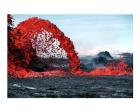 Arching fountain of a Pahoehoe