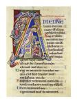 Psalm 24, Initial A. In Albani Psalter