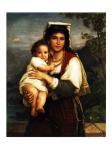 Young Roman Woman with Child