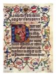 Textura Alphabet and Lord's Prayer in Latin