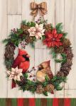 Christmas Cardinal Wreath