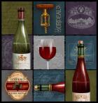 Wine Collage Box