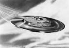 1950s Artist'S Conception Ufo Flying Saucer