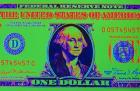 Close-Up Detail American Dollar Bil