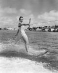 1950s Smiling Woman In Bathing Suit