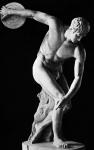 Classical Nude Figure Discus Thrower