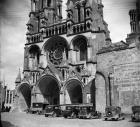1930s Laon Cathedral Constructed In 12Th And 13Th