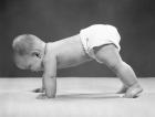 1950s Baby Girl Push Up