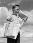 1930s Newspaper Boy