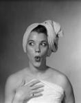 1950s Woman Making Funny Face Expression