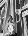 1960s Paperboy Hawking Selling Newspaper