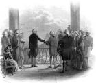 1789 Inauguration Of George Washington As First President Of The USA